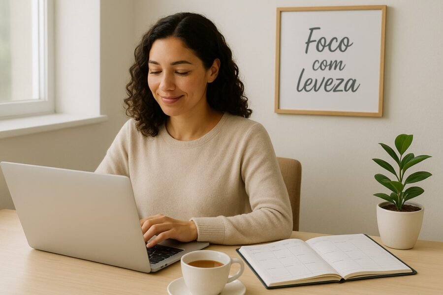 Produtividade Saudável: Técnicas para Trabalhar com Foco e Tranquilidade